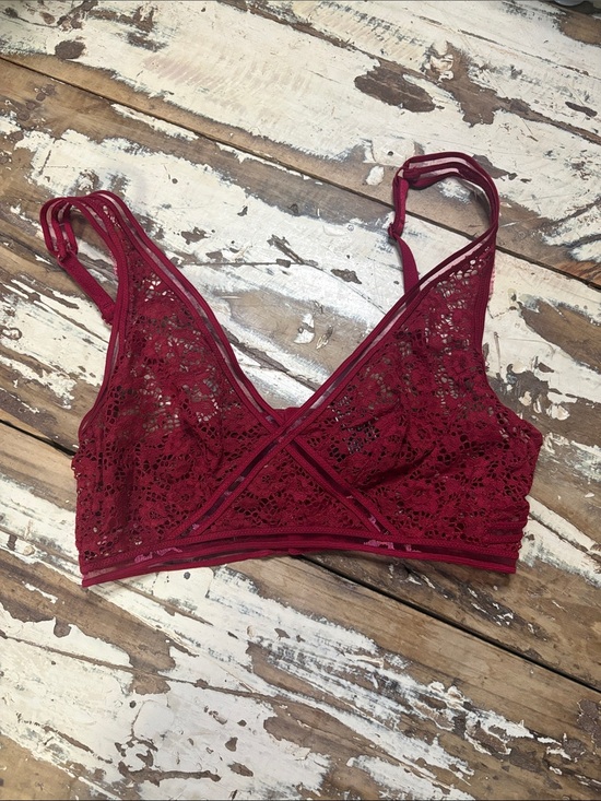 Victoria's Secret Other - Victoria's Secret Burgundy Lace Bralette